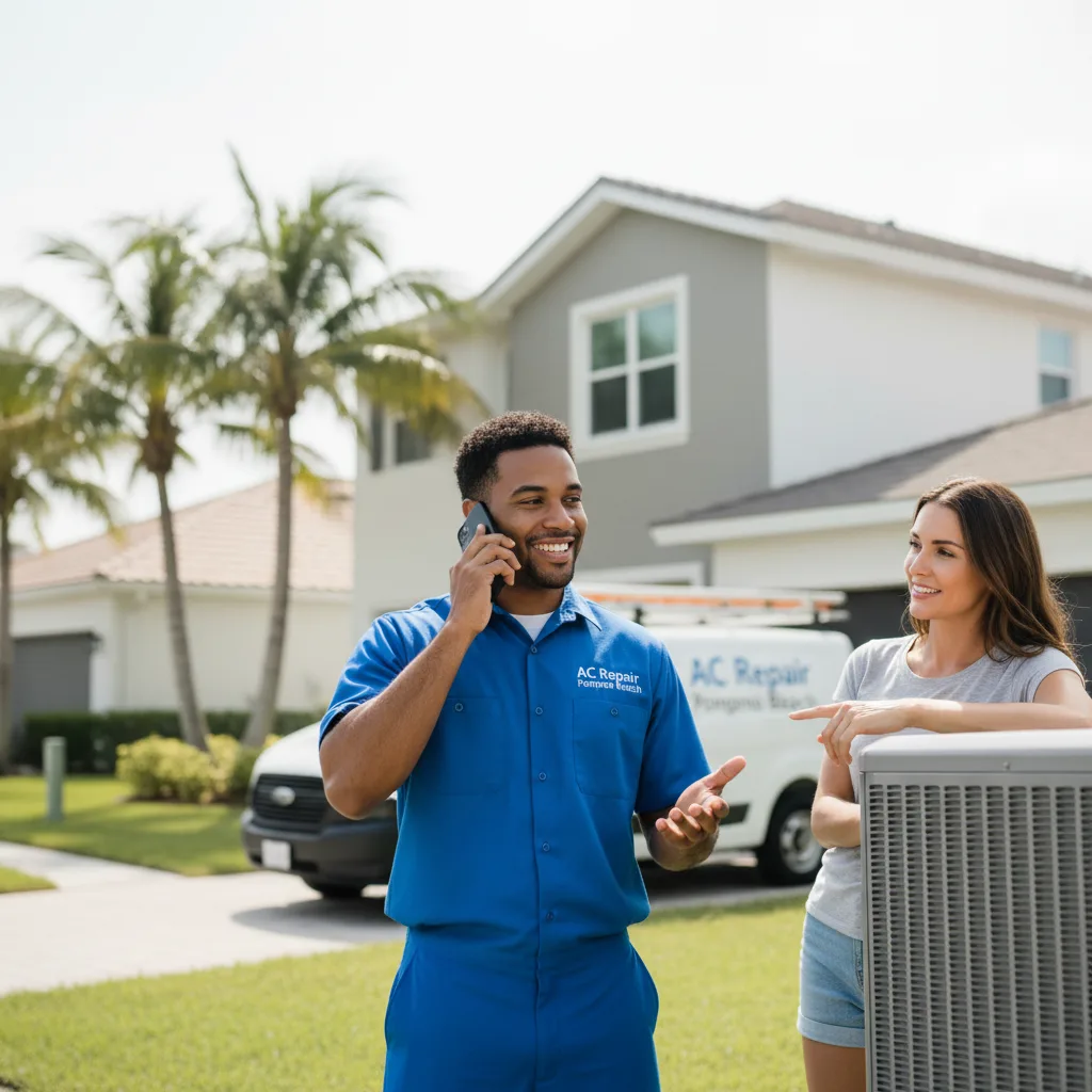 AC Repair Pompano Beach customer support in Delcambre